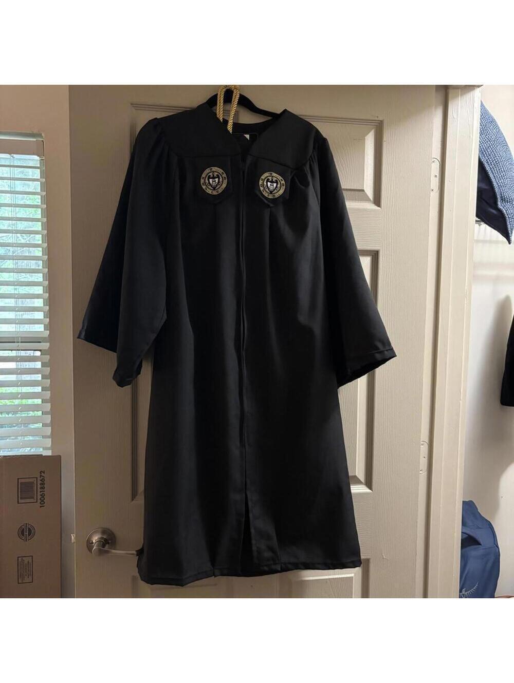 Georgia Institute of Technology College Black College Graduation Cap and Gown